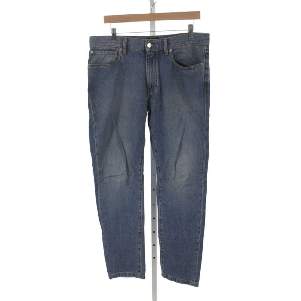 Dunhill Mens Straight Jeans Blue Cotton Button Fly Size 34